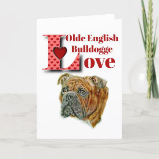 Olde English Bulldogge Karte