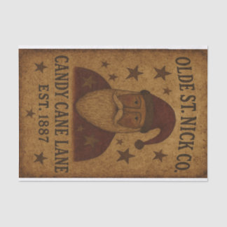 Olde St Nick Zuckerstangen Seidenpapier