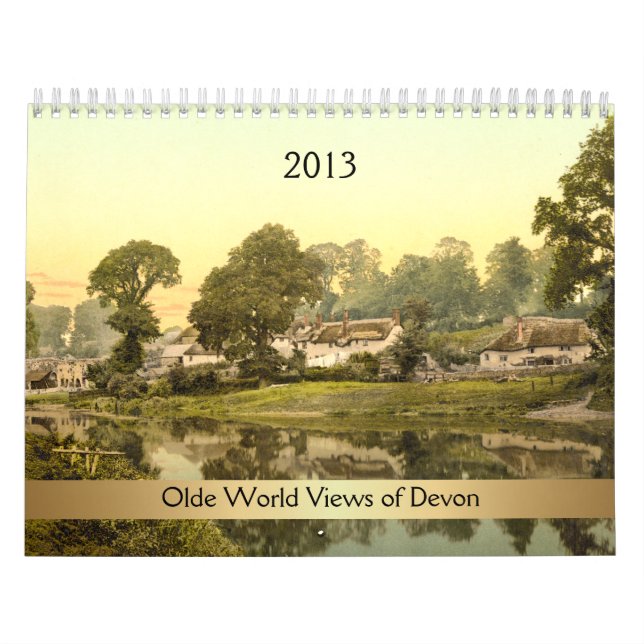 Olde Weltsichten 2013 von Devon Kalender (Titelbild)