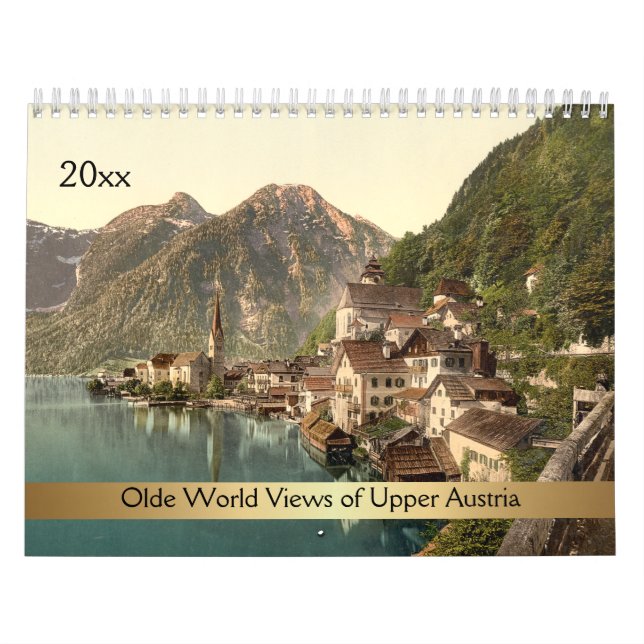 Olde Weltsichten von Oberösterreich Kalender (Titelbild)