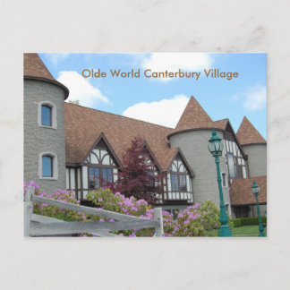 Olde World Canterbury Village Carte postale 2