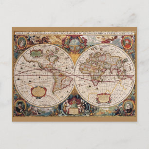 Olde World Postcard Postkarte