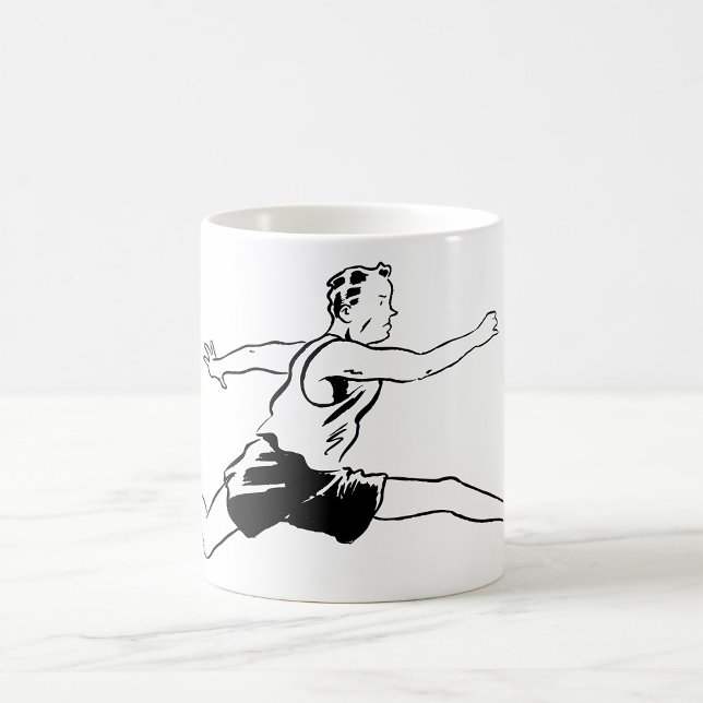 Olden Days Hurdler Kaffeetasse (Von Creator hochgeladen)