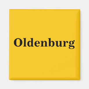 Oldenburg aimant panneau or Gleb