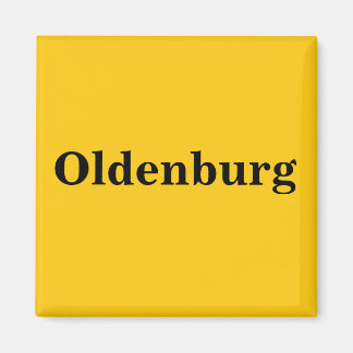 Oldenburg aimant panneau or Gleb
