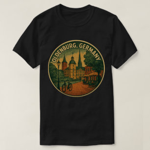 Oldenburg Deutschland Stadt Kunst T-Shirt