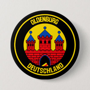 Oldenburger RundEmblem Button