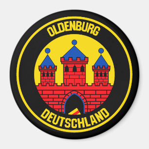 Oldenburger RundEmblem Magnet