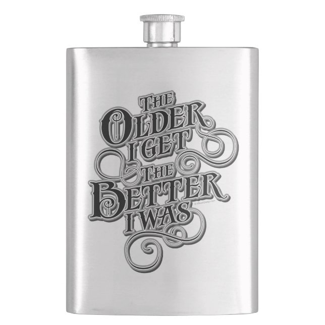Older Better Flask Flachmann (Vorderseite)