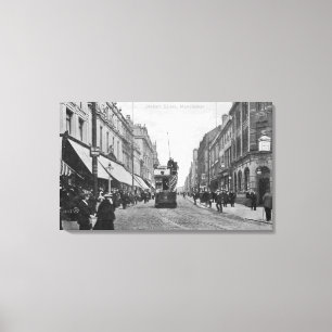 Oldham-Straße, Manchester, c.1910 Leinwanddruck