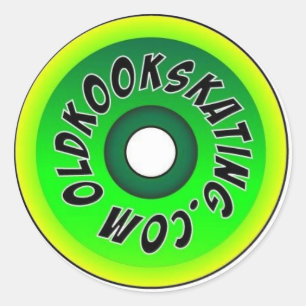 Oldkook-Radaufkleber Runder Aufkleber