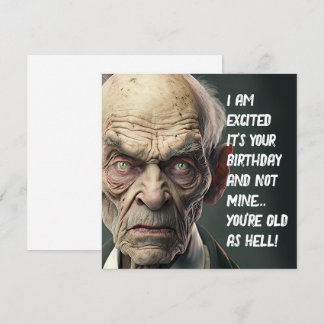 Oldman wünscht Ihnen einen glücklichen Geburtstag