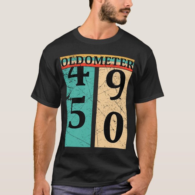 Oldometer 49 50 T-Shirt (Vorderseite)