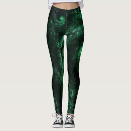 OldOnes Fraktal Art Design Leggings