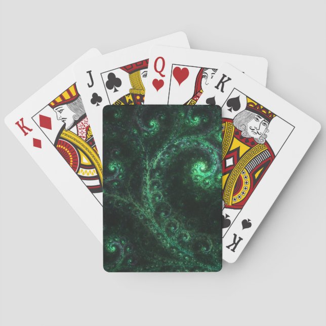 OldOnes Spiral Fractal Card Deck Spielkarten (Rückseite)