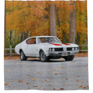 Olds 1969 442 duschvorhang