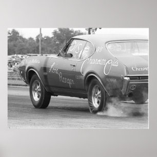 Olds 442 - Chesrown Olds - Vintager Widerstand Poster