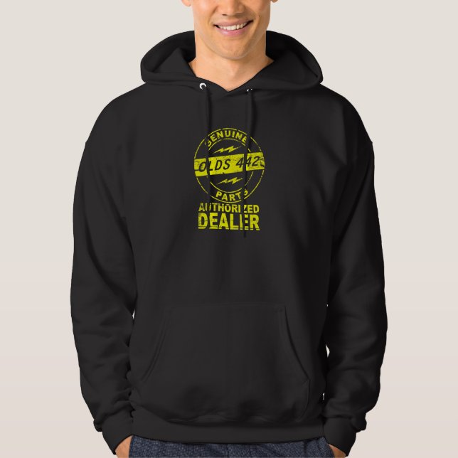 Olds 442 echte Teile 2 Hoodie (Vorderseite)