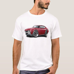 Olds 442 kastanienbraunes Auto 1968 T-Shirt