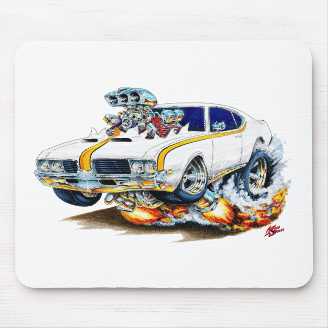 Olds Machete Hurst Auto 1969 Mousepad (Vorne)