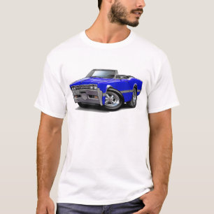 Olds Macheten-blaues Kabriolett 1966 T-Shirt
