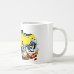 Olds Macheten-Gelb-Kabriolett 1969 Kaffeetasse