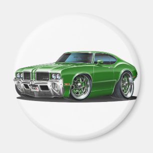 Olds Macheten-Grün-Auto Magnet