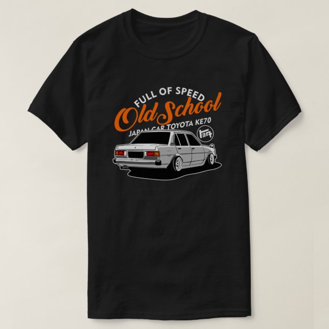 OldSchool Toyota KE70 Sweat - shirt à capuche de b (Design devant)