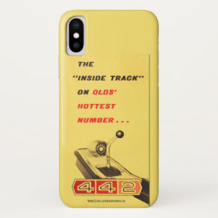 Oldsmobile 442 - Altes heißestes Zahlplakat Case-Mate iPhone Hülle