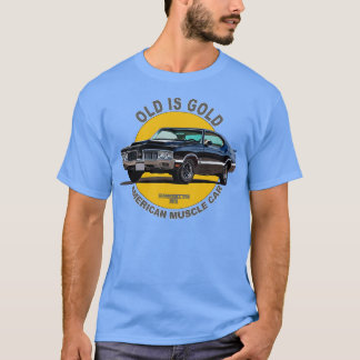 Oldsmobile 442 Amerikanische Muskeln 60er 70er Old T-Shirt