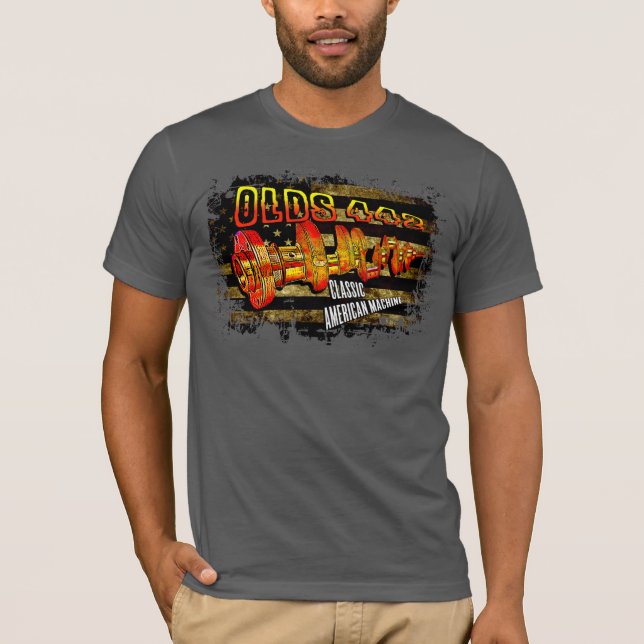 Oldsmobile 442 - Heißer Kurbelwellen-Klassiker T-Shirt (Vorderseite)