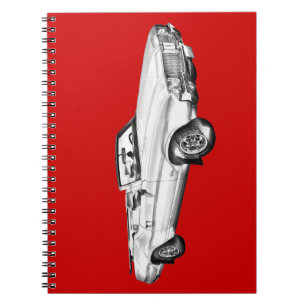 Oldsmobile-Macheten-Oberste Auto-Illustration 1971 Notizblock
