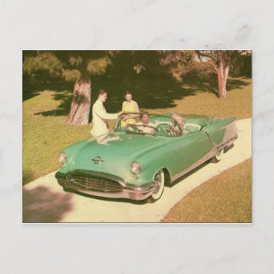 Oldsmobile-Werbeanzeige Postkarte