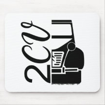 Oldtimer 2cv Typografie Halbe Ente