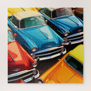 Oldtimer-Autos Muster