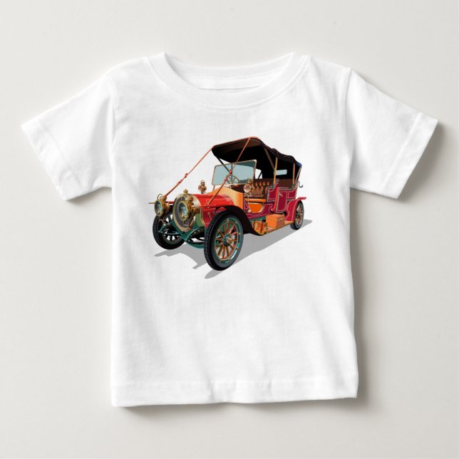 Oldtimer Baby T-shirt (Vorderseite)