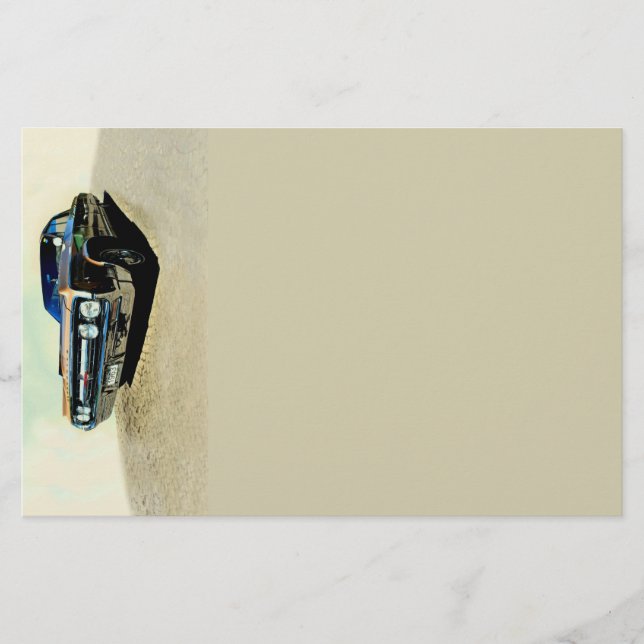 Oldtimer Briefpapier (Vorderseite)