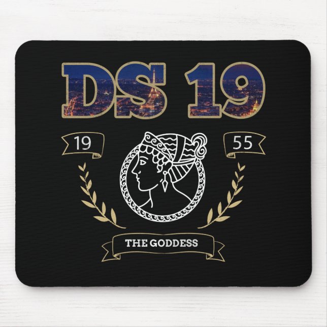 Oldtimer Citroen DS 19 Die Göttin Mousepad (Vorne)