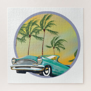 Oldtimer im Abendlicht