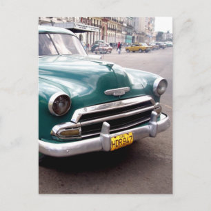 Oldtimer in Kuba Postkarte