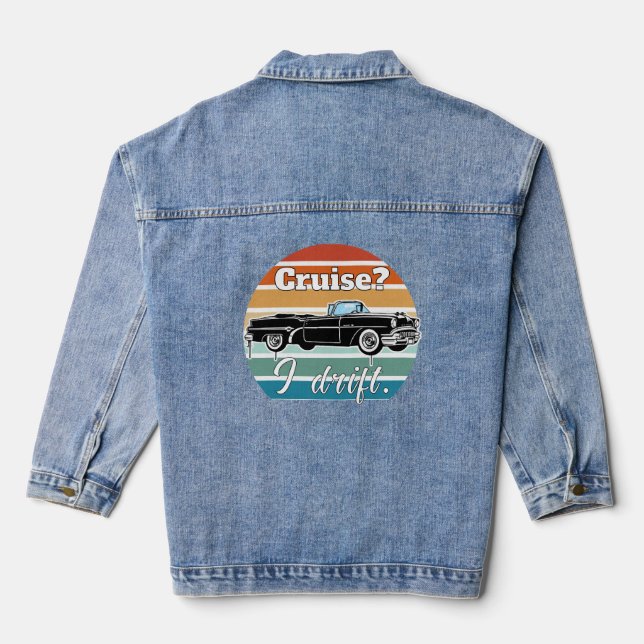 Oldtimer Jeansjacke (Rückseite)