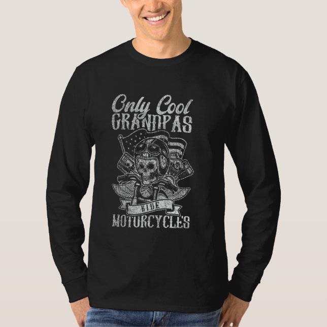 Oldtimer Opa nur Cool Opa T-Shirt (Vorderseite)