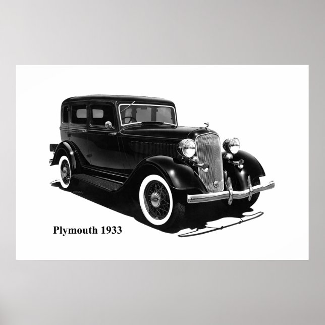 Oldtimer-Plakat Poster (Vorne)
