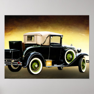 Oldtimer-Poster Poster
