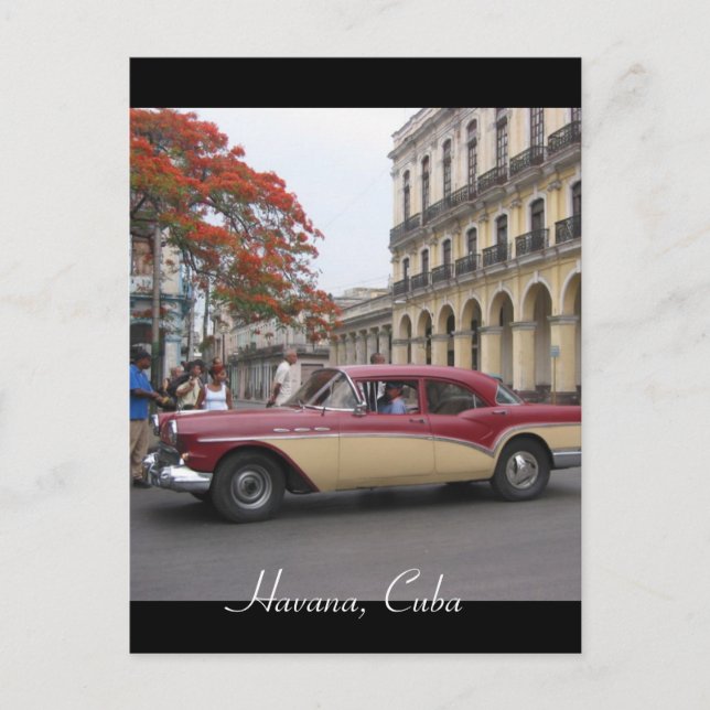 Oldtimer Postkarte (Vorderseite)