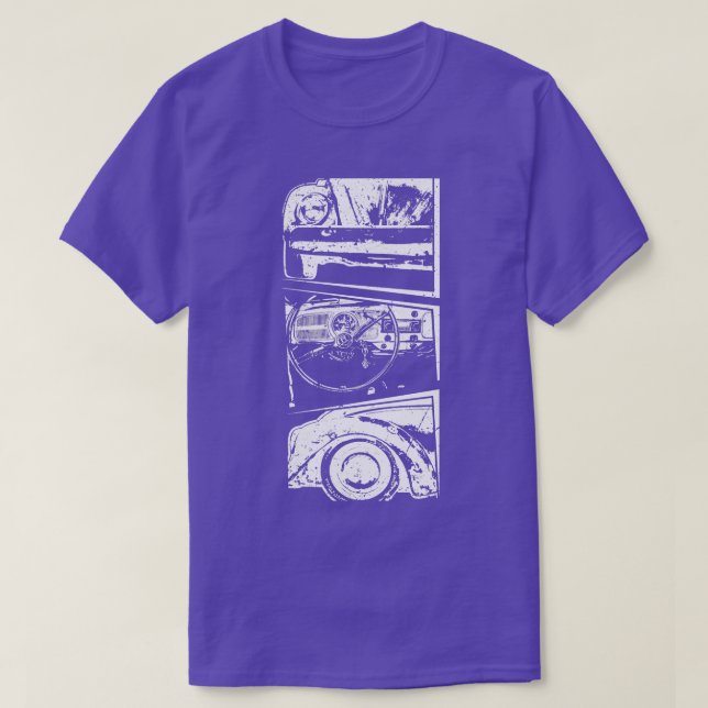Oldtimer Retro Motiv Youngtimer Geschenk T-Shirt (Design vorne)
