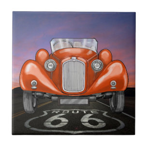Oldtimer - Route 66 - SRF Fliese