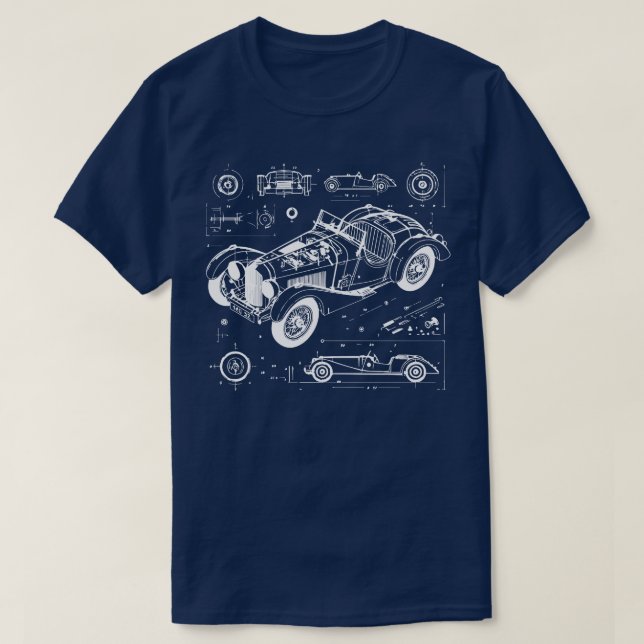 Oldtimer T-Shirt (Design vorne)
