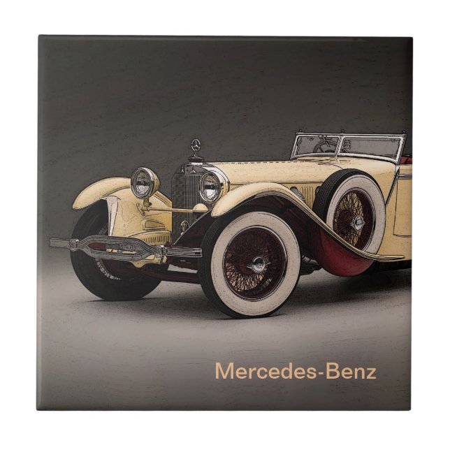 Oldtimer-Tile Fliese (Vorderseite)