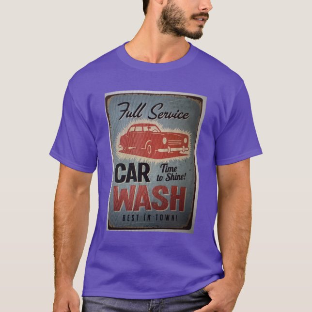 Oldtimer-Wash T-Shirt (Vorderseite)